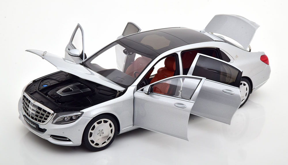 1:18 AUTOart Mercedes Maybach S600 SWB 2015 silver