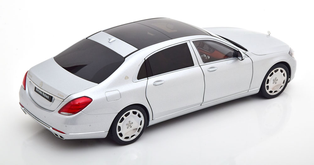 1:18 AUTOart Mercedes Maybach S600 SWB 2015 silver