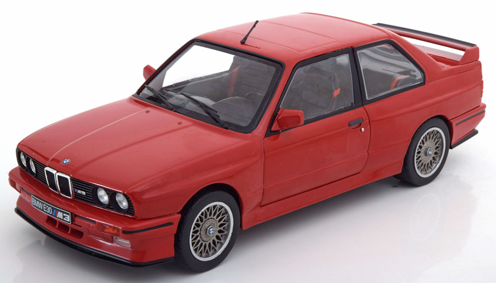 1:18 Solido BMW M3 E30 1990 red