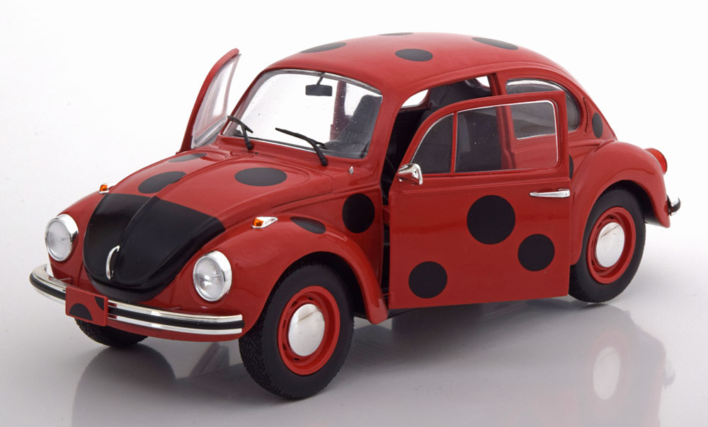 1:18 Solido VW K&aumlfer 1303 Marienk&aumlfer red/black