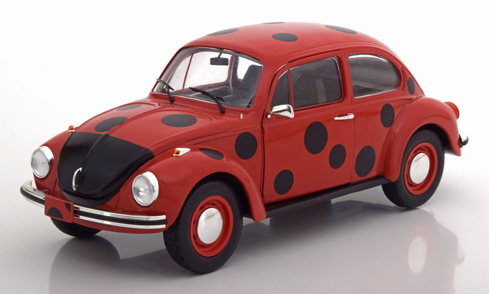 1:18 Solido VW K&aumlfer 1303 Marienk&aumlfer red/black