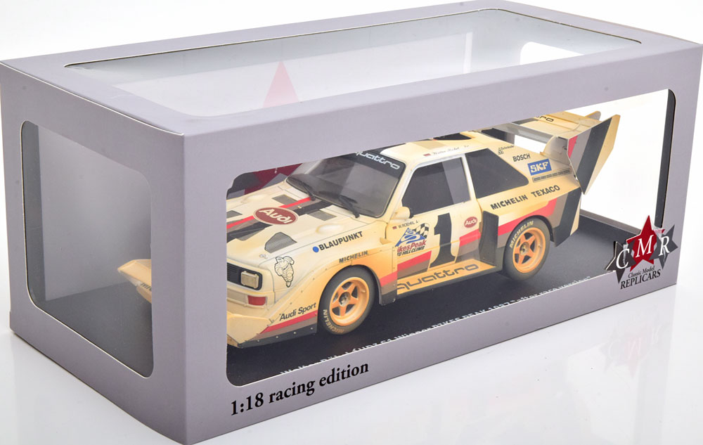 1:18 CMR Audi Sport Quattro S1 Winner Pikes Peak Röhrl 1987