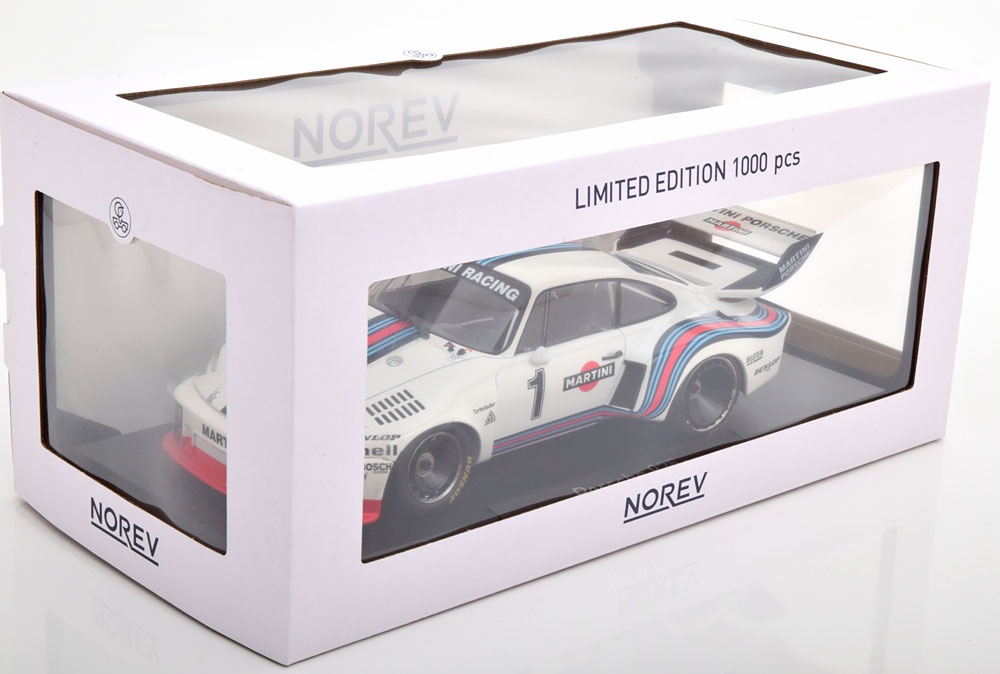 1:18 Norev Porsche 935 Winner 6h Dijon Ickx/Maas 1976 Martini