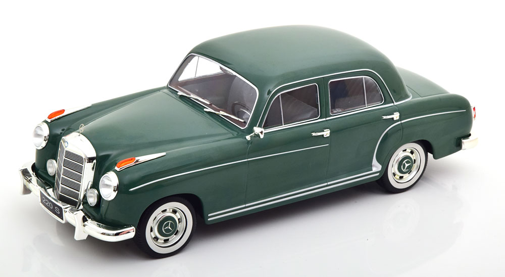 1:18 KK-Scale Mercedes 220S W180II Saloon 1956 green