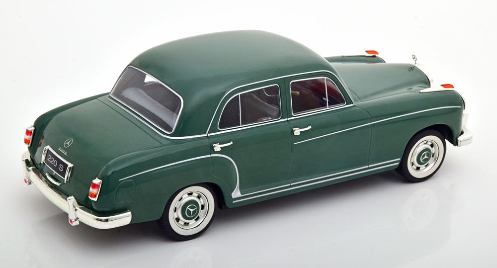 1:18 KK-Scale Mercedes 220S W180II Saloon 1956 green