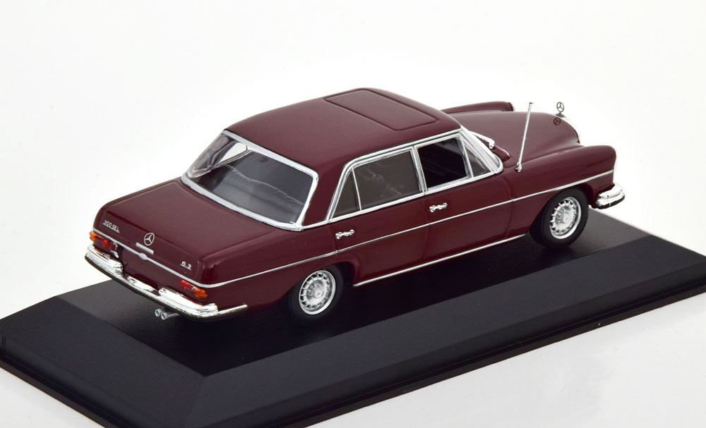 1:43 Minichamps Mercedes 300 SEL 6.3 W109 1968 darkred