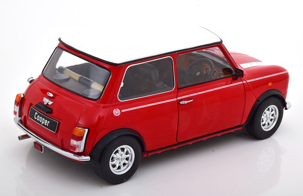 1:12 KK-Scale Mini Cooper RHD red/white
