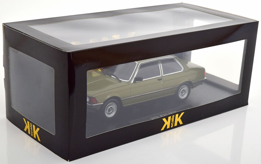 1:18 KK-Scale BMW 323i E21 1978 greenmetallic