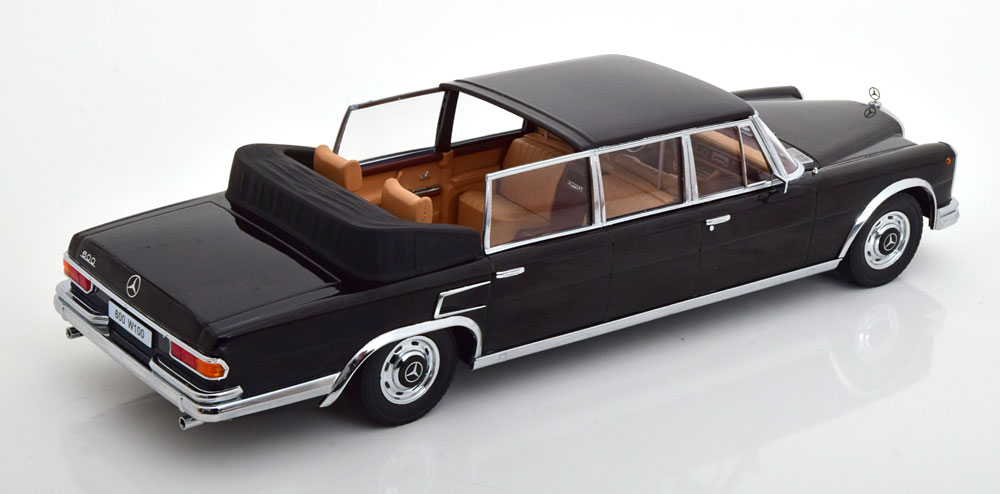 1:18 KK-Scale Mercedes 600 LWB W100 Landaulet 1964 black