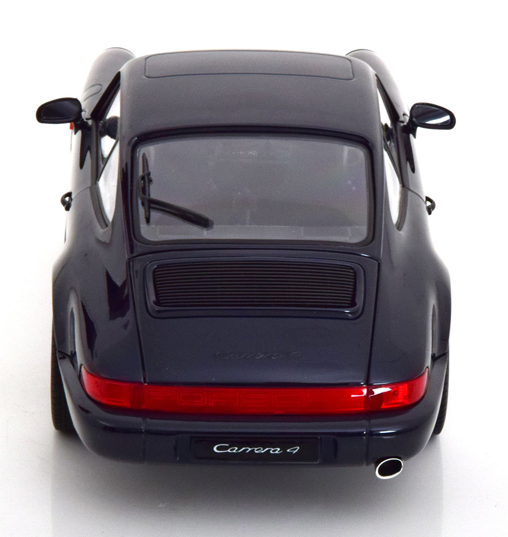 1:18 Norev Porsche 911 (964) Carrera 4 Coupe 1990 darkblue-metallic