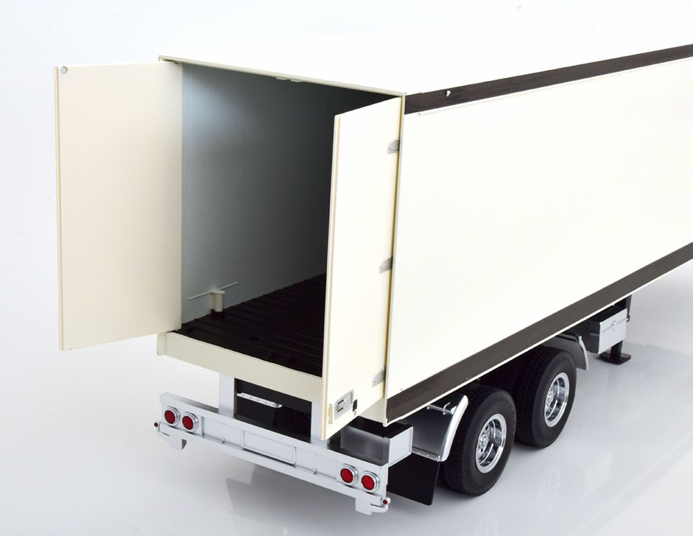1:18 Road Kings Semi-Trailer white/black