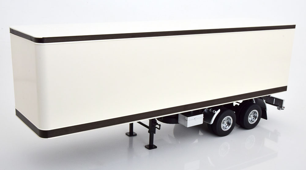 1:18 Road Kings Semi-Trailer white/black