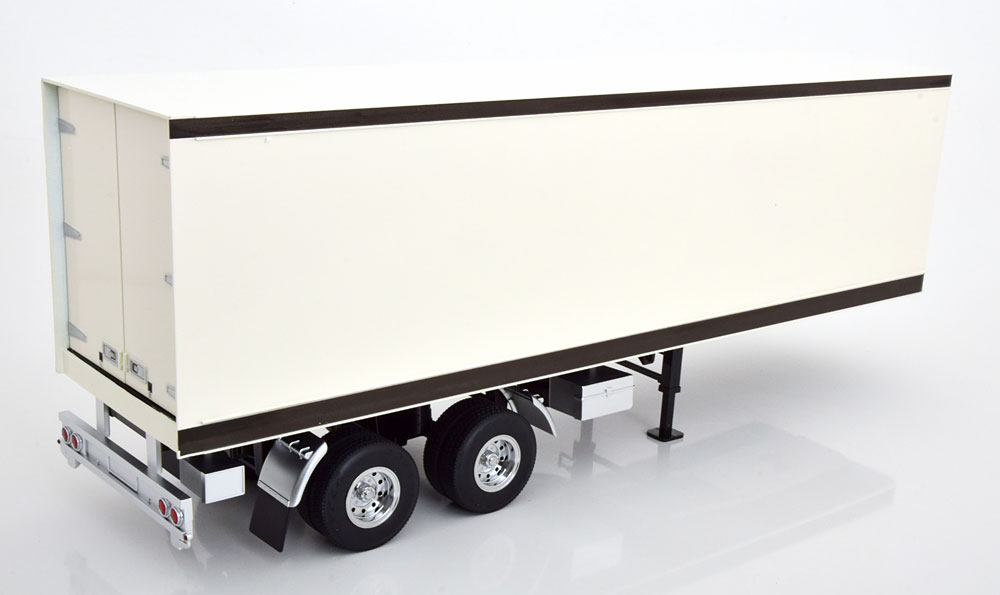 1:18 Road Kings Semi-Trailer white/black