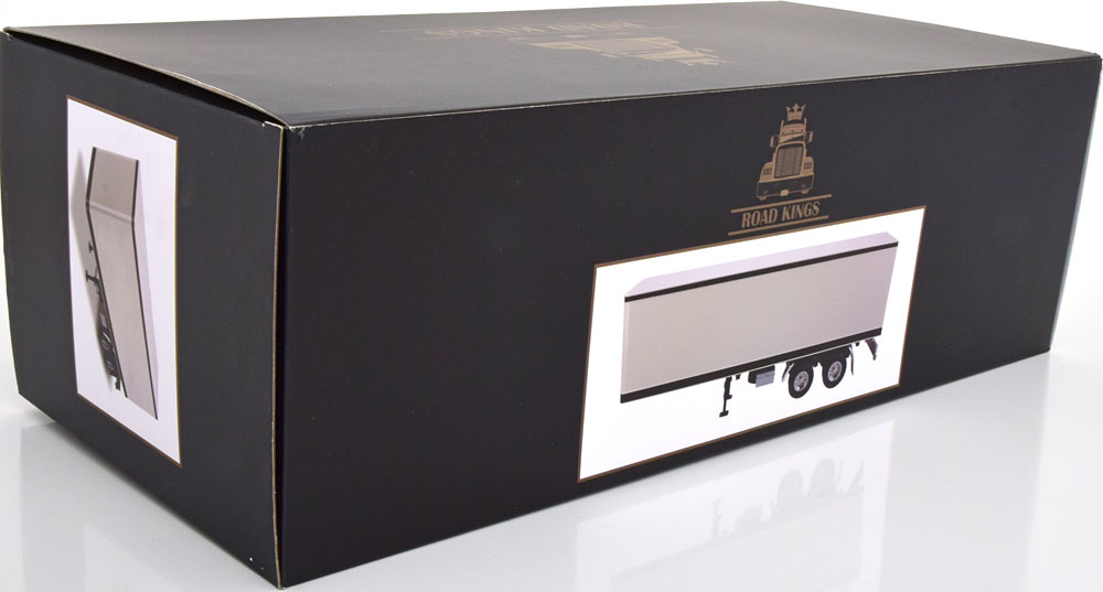 1:18 Road Kings Semi-Trailer white/black