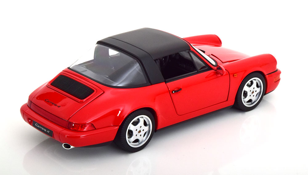 1:18 Norev Porsche 911 (964) Carrera 4 Targa 1990 red