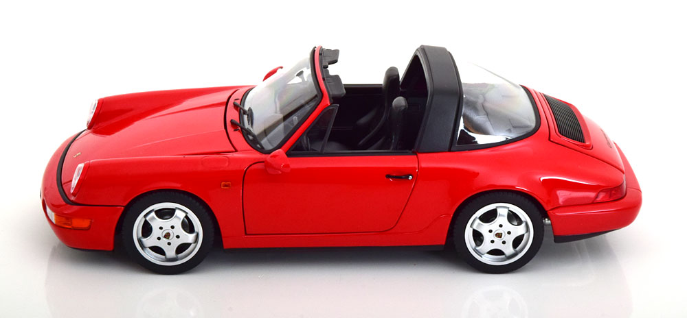 1:18 Norev Porsche 911 (964) Carrera 4 Targa 1990 red