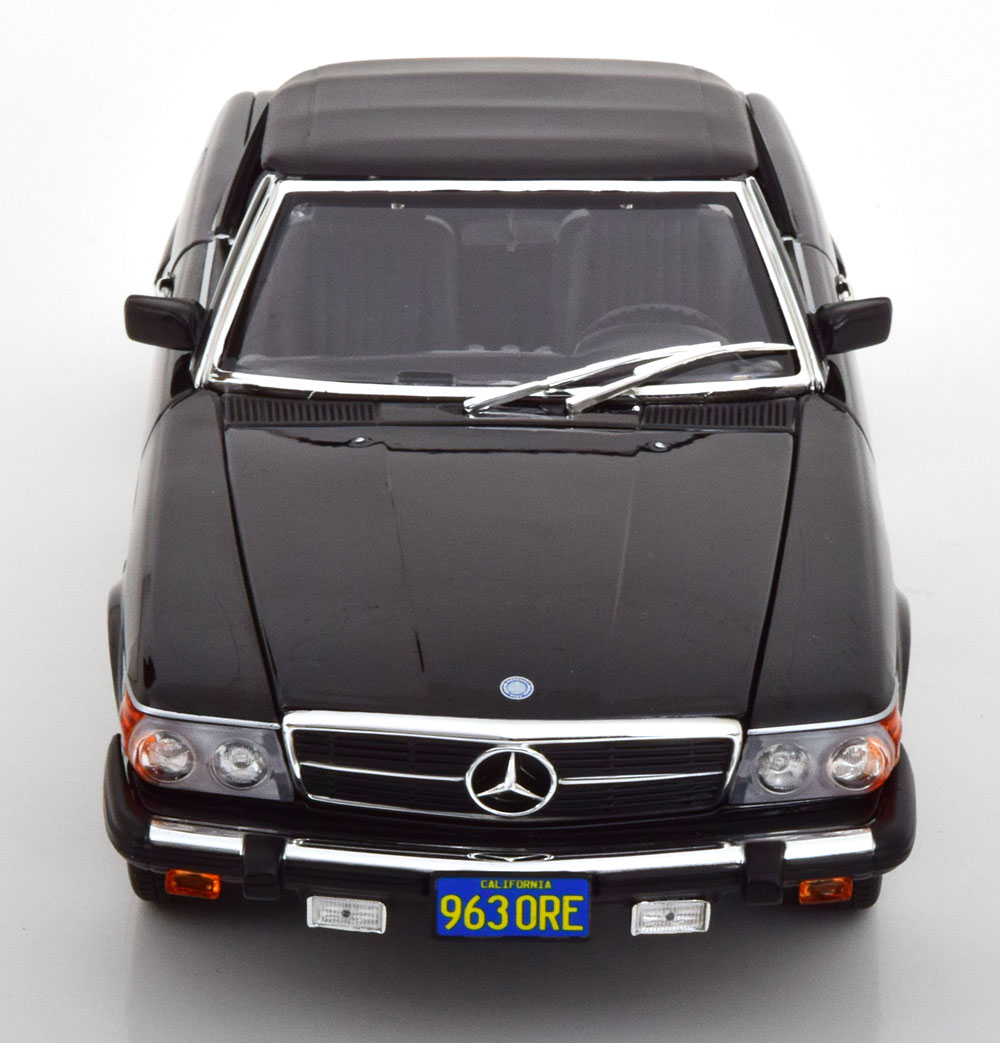 1:18 Norev Mercedes 450SL R107 US-Version American Gigolo 1979 black