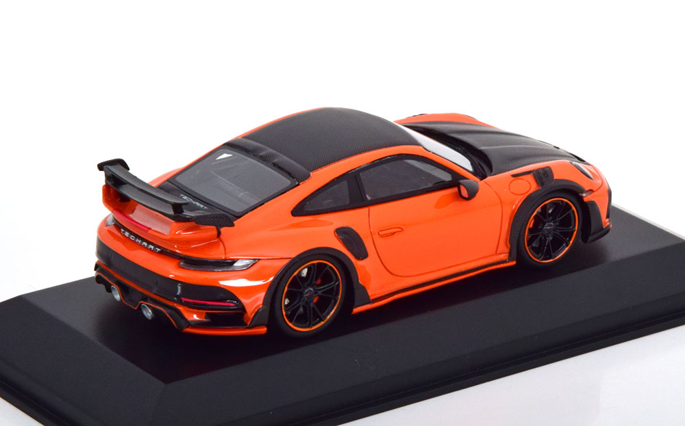 1:43 Techart Porsche 911 (992) Turbo Techart GTstreet R orange/carbon