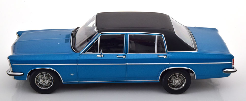 1:18 Norev Opel Diplomat V8 1969 bluemetallic/matt-black