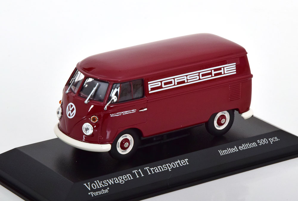 1:43 Minichamps VW T1 transporter Porsche  1963