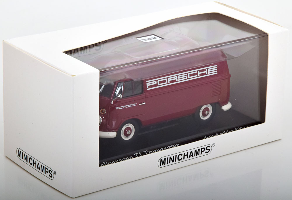 1:43 Minichamps VW T1 transporter Porsche  1963