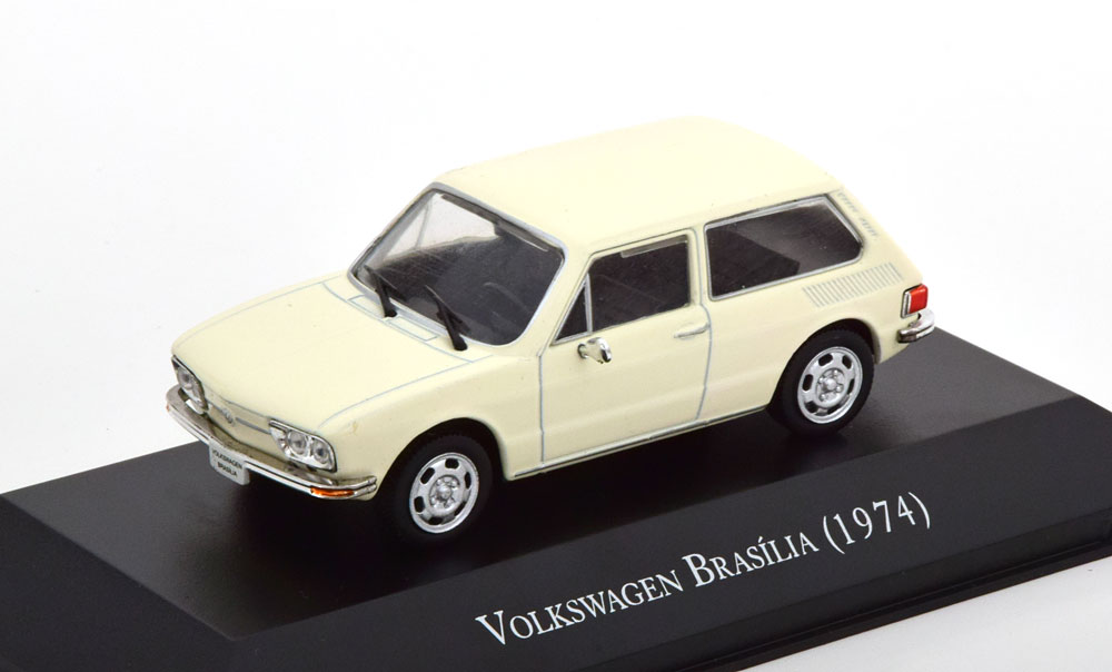 1:43 Altaya VW Brasilia 1974 white