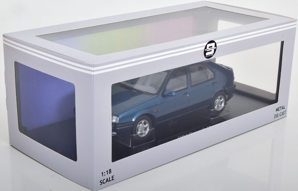 1:18 Triple 9 Renault 19 1994 bluemetallic