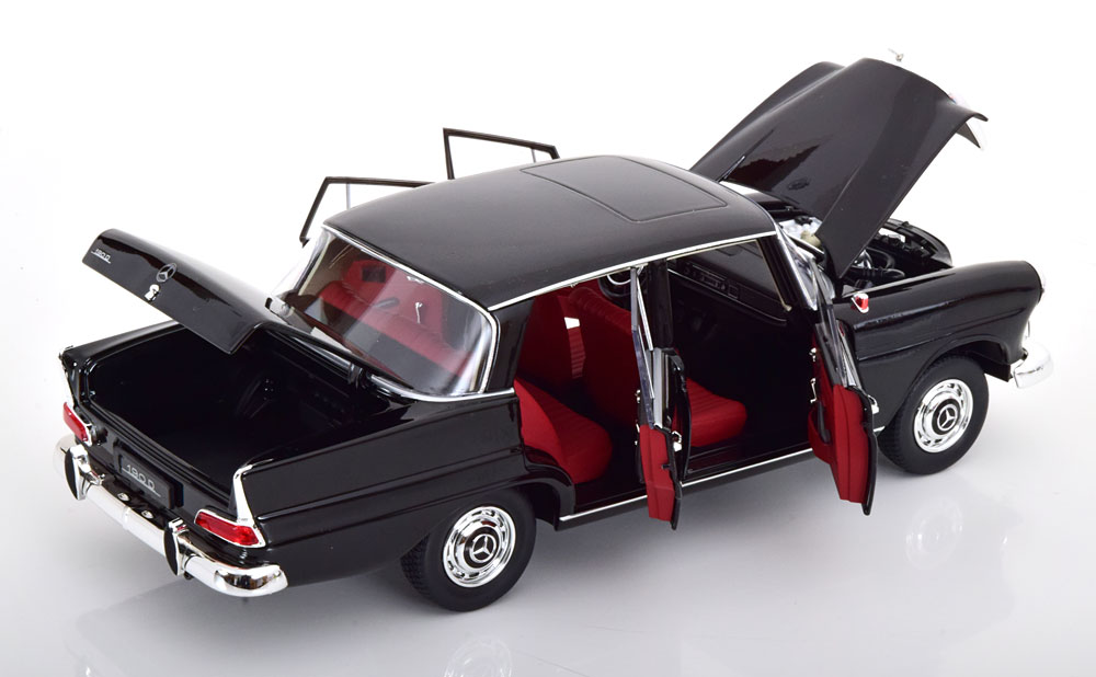 1:18 Norev Mercedes 190D W110 1964 black