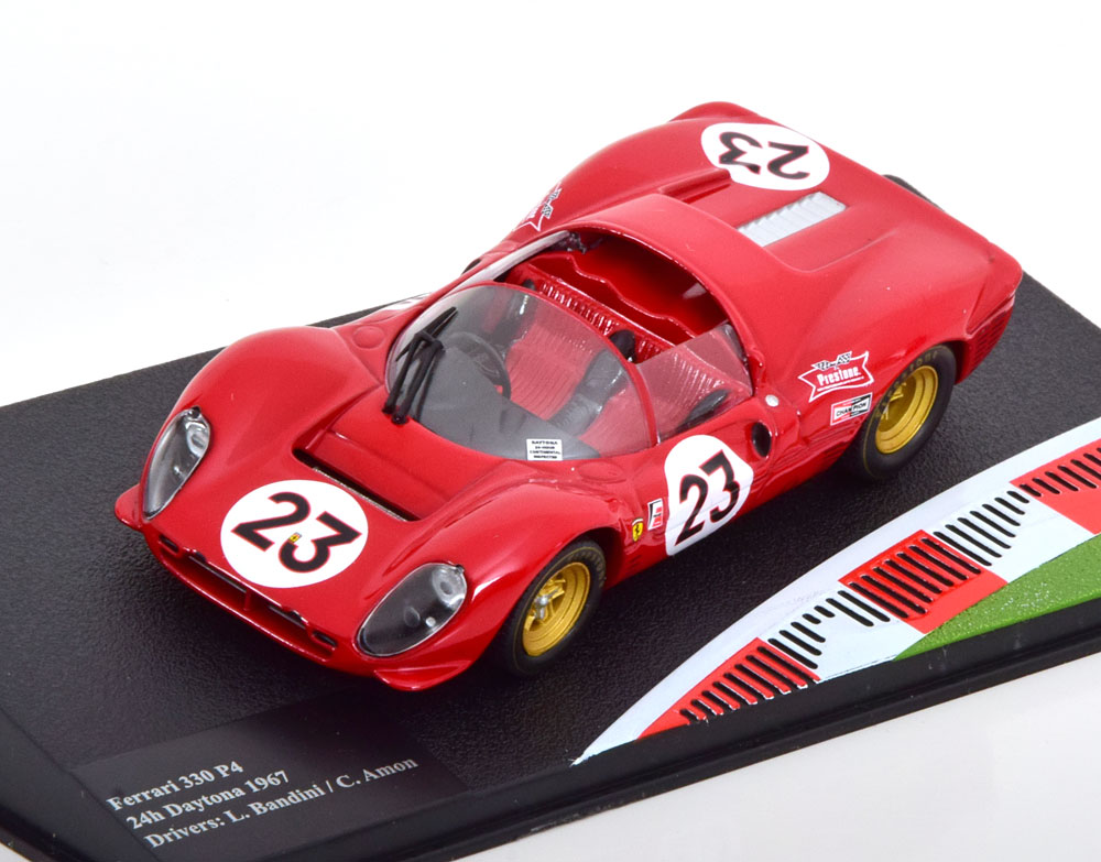 1:43 Altaya Ferrari 330 P4 Winner 24h Daytona Bandini/Amon 1967