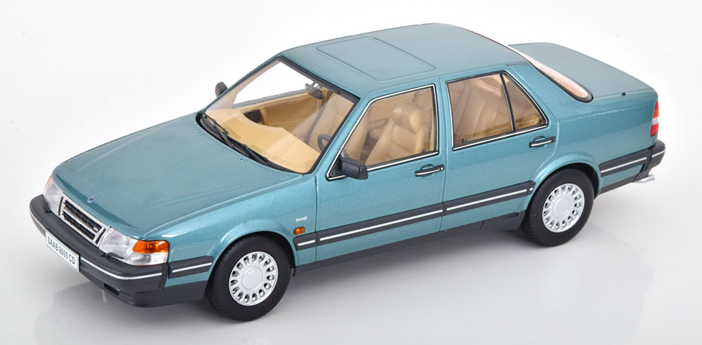 1:18 Triple 9 Saab 9000 CD 1990 turquoisemetallic