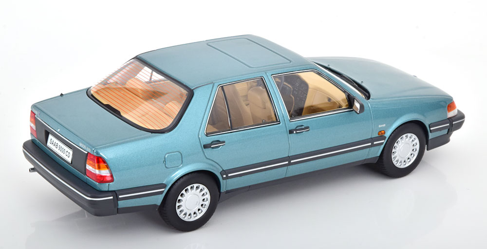 1:18 Triple 9 Saab 9000 CD 1990 turquoisemetallic