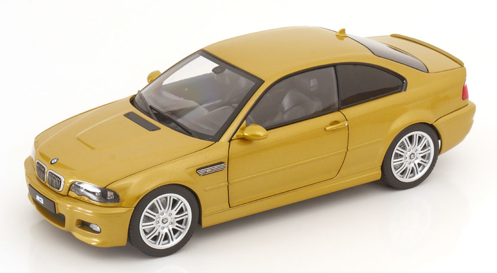 1:18 Norev BMW M3 E46 2000 yellowmetallic