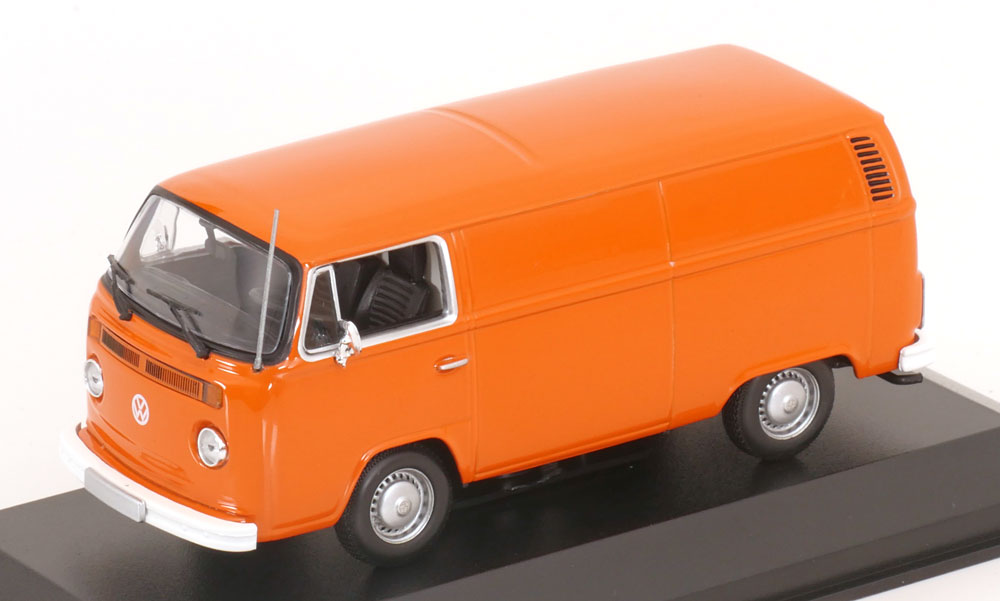 1:43 Minichamps VW T2 delivery van 1972 orange