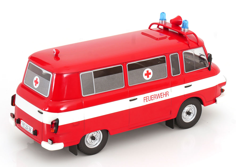 1:18 MCG Barkas B 1000 fire engine 1961-1989