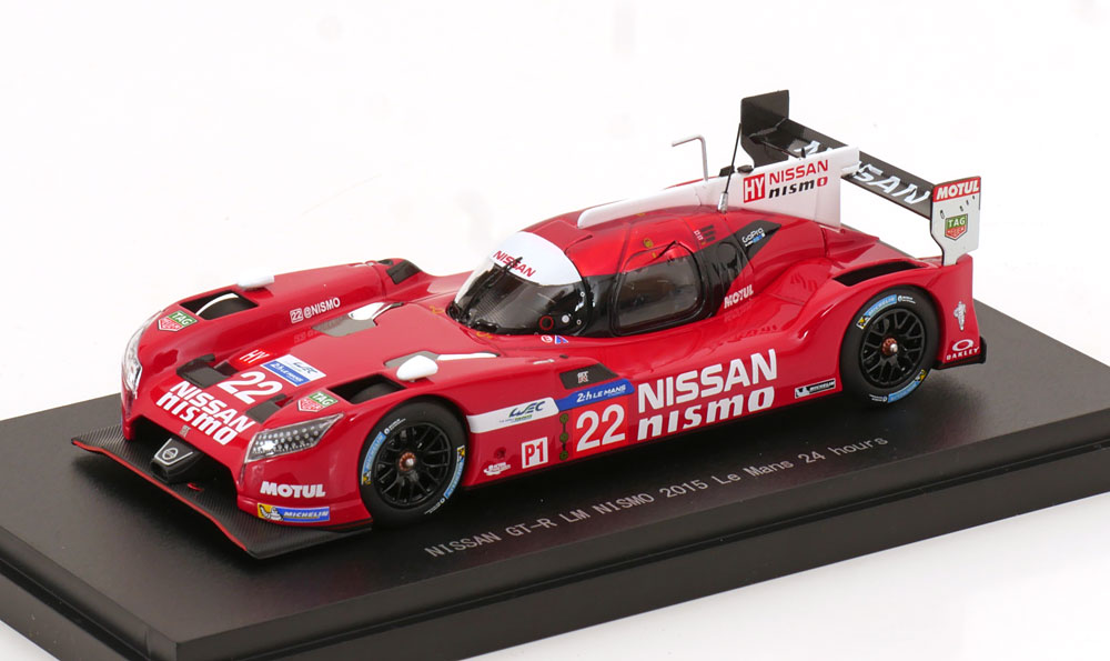1:43 Ebbro Nissan GT-R LM Nismo #22, 24h Le Mans 2015