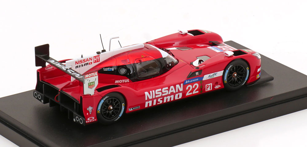 1:43 Ebbro Nissan GT-R LM Nismo #22, 24h Le Mans 2015