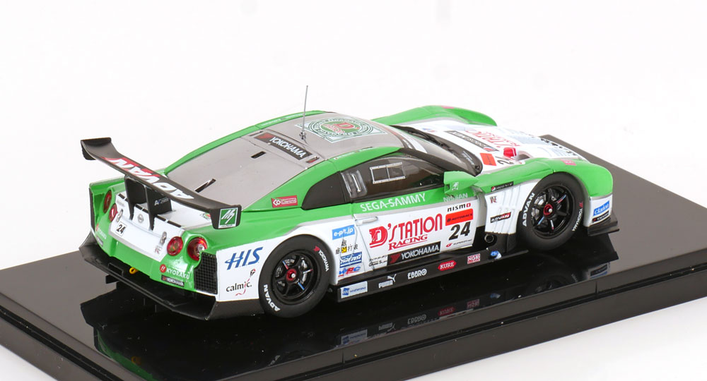1:43 Ebbro Nissan GT-R #24, Super GT500 2012
