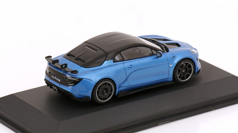 1:43 Solido Renault Alpine A110 R Fernando Alonso 2024 bluemetallic