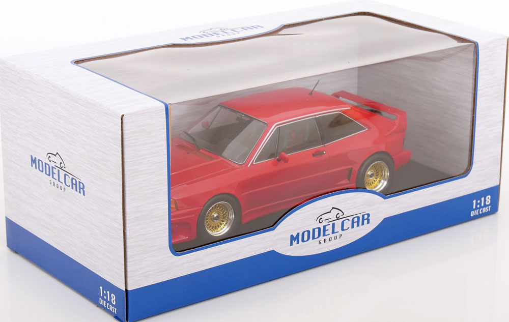 1:18 MCG VW ScIrocco Rieger GTO red