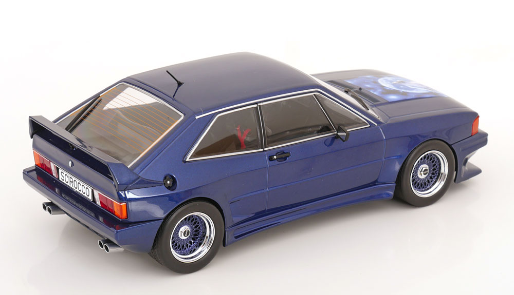 1:18 MCG VW ScIrocco Rieger GTO darkblue-metallic