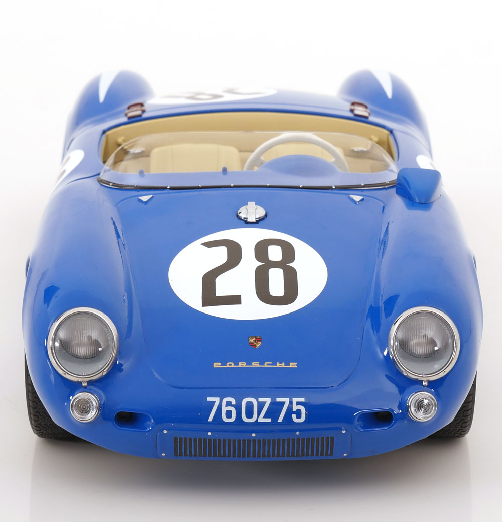 1:18 KK-Scale Porsche 550 Spyder #28, 24h Le Mans 1956 Storez/Polensky