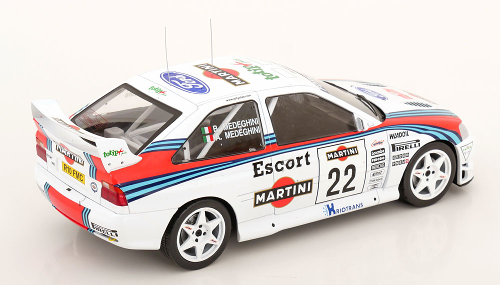 1:18 Ixo Ford Escort WRC #22, Rally San Remo Medeghini/Medeghini 1998