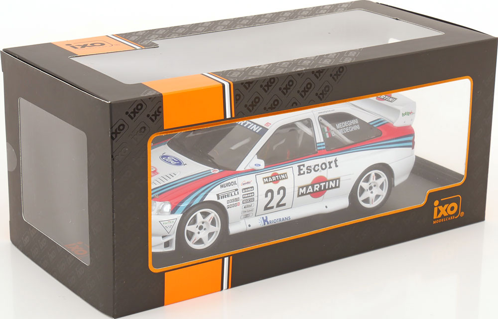1:18 Ixo Ford Escort WRC #22, Rally San Remo Medeghini/Medeghini 1998