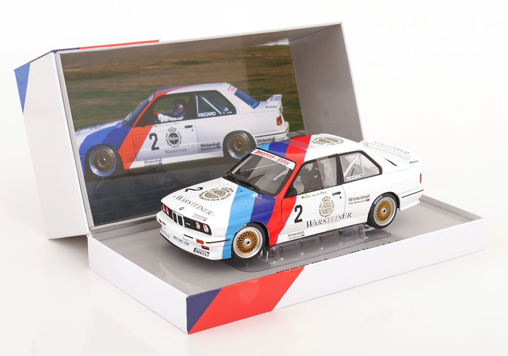 1:18 Werk83 BMW M3 E30 DTM Champion van de Poele 1987