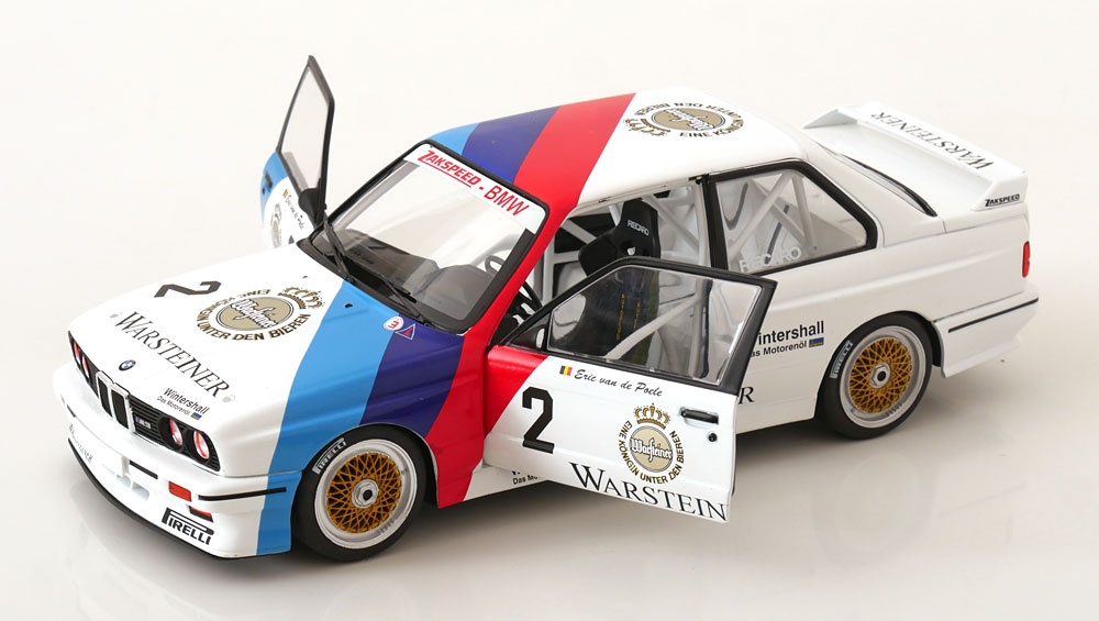 1:18 Werk83 BMW M3 E30 DTM Champion van de Poele 1987
