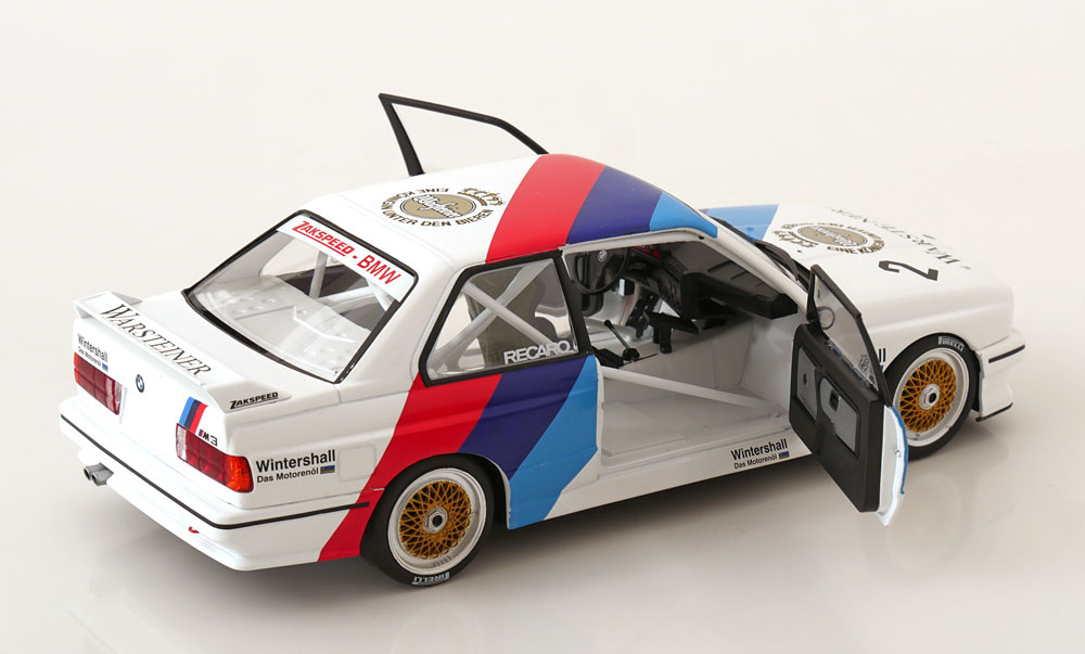 1:18 Werk83 BMW M3 E30 DTM Champion van de Poele 1987