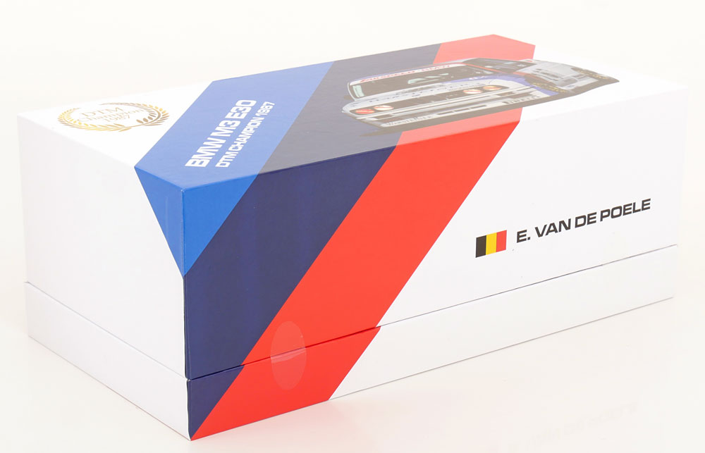 1:18 Werk83 BMW M3 E30 DTM Champion van de Poele 1987