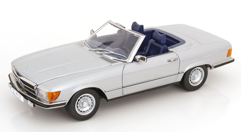 1:12 KK-Scale Mercedes 450 SL R107 with removable Softtop 1985 silver