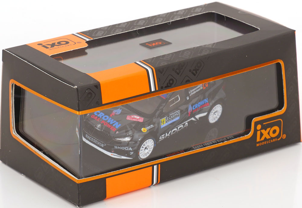 1:43 Ixo Skoda Fabia RS Rally2 #23, Rally Monte Carlo 2025
