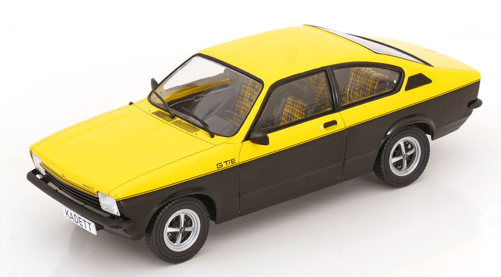 1:18 MCG Opel Kadett C GT/E Coupe yellow/black